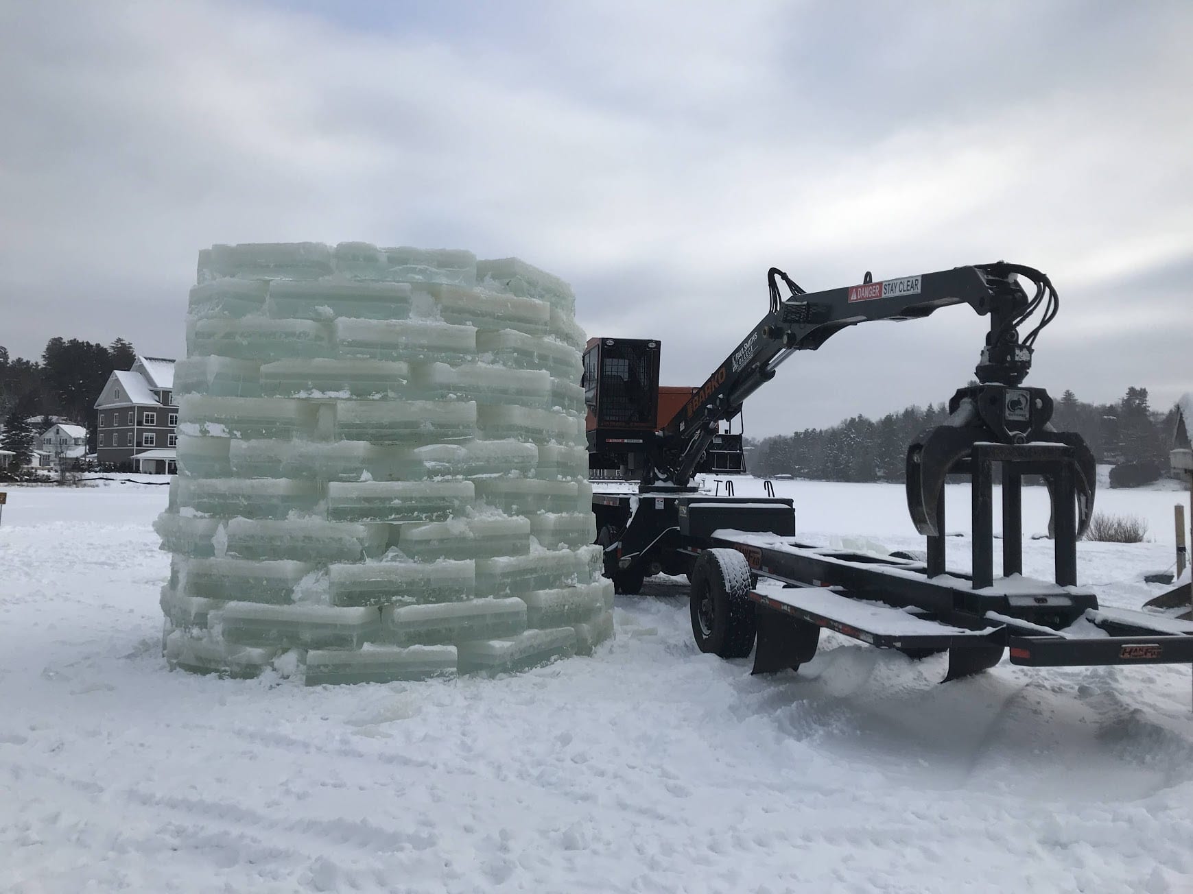 Saranac Lake ice palace