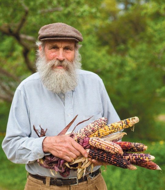 old farmer-man in tweed